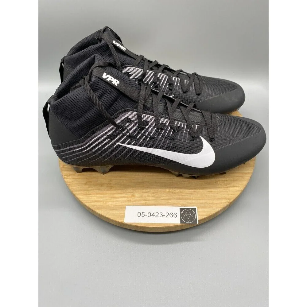 Nike Shoes Mens 14.5 Vapor Untouchable 2 Black Football Cleats Black 924113-001